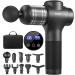 Massage Gun Deep Tissue Muscle Massager Percussion Massage Gun for Athletes, Grey