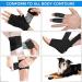 Jbnmvc 14Pcs Adhesive Bandage Wrap Breathable Cohesive Tape Non Woven FirstAid Tape for Ankle Sprains & Swelling Easy to Use - Buy Online on GoSupps.com