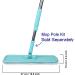 6 Pack Microfiber Replacement Mop Pads 18x6 - Reusable Wet & Dry Floor Cleaning Refills - Home & Commercial Use - Blue - Buy Online on GoSupps.com