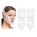 1 lift mask V pink + 32 facial pads reusable mask antiwrinkle for fronteyesgrooves