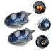 Milisten 2pcs Ceramic Saucer Ice Cream Bowls Sauce Dipping Dish Snack Plate Vinegar Dish Condiment Dishes Sauce Dipping Bowls Dressing Dishes Food Trays Side Dish Seasoning Dish Ceramics - Buy Online on GoSupps.com