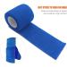 Dewedrt Yellow Sport Self Adhesive Elastic Bandage Wrap Tape for Knee Support Pads Finger Ankle Palm - Buy Online on GoSupps.com
