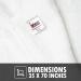 Infinitee Xclusives Premium White Bath Sheets Towels 2 Pack - 35x70 Extra Large, 100% Soft Cotton - Hotel & Spa Quality, Absorbent Oversized Towels - Buy Online on GoSupps.com