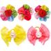 60pcs Dog Hair Bows - Grooming Bows for Dogs with High Tenacity Rubber Bands - 30 Beautiful Puppy Bows in Mix - Buy Online on GoSupps.com