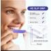 3D LUX Color Corrector V34 Purple Whitening Strips - Non-Slip Stain Removal with 6% HP Peroxide - Vegan Friendly - Buy Online on GoSupps.com