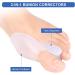 4-Piece Toe Spreader for Hallux Valgus - Silicone Ball Protection & Toe Separator Bandage - Pain Relief for Bunions - Buy Online on GoSupps.com