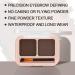Buy Waterproof Eyebrow Powder - 2 Shades Palette with Brush | Long-Lasting Eyebrow Filler #003 Dark Brown - International Shipping Available - Buy Online on GoSupps.com
