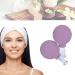Glass Facial Suction Cups Kit - Silicone Vacuum Massage Cups Set for Anti Cellulite Lymphatic Therapy - 2 Piece Set for Eyes and Face (Purple) - Buy Online on GoSupps.com