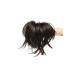 Clip-In Ponytail Hair Extensions - Ombre 30cm Dark Brown Jaw Claw Updo for Women - Buy Online on GoSupps.com