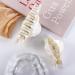 Vctitil Cute Cloud Shape Hair Claws Colorful Stripe Acetate Hair Clips Ponytail Holders Hair Jaw Clips Clamp Barrettes Hair Accessories for Women Girl Thin Thick Hair(small) - Buy Online on GoSupps.com