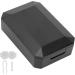 DEWIN Black Contact Lens Box - Storage Container with Tweezers for Easy Lens Removal | International Shipping Available - Buy Online on GoSupps.com