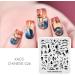KADS Nail Stamping Plate Chinese Style Nail Art Stamp Template bamboo Lotus DIY Image Template Manicure Stamping Plate Stencil Tools (CN026) - Buy Online on GoSupps.com