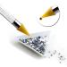 OFKPO Wax Rhinestone Picker Dual-Ended Rhinestone Picker Dotting Pen with Box Wax Tip Pencil for Nail Rhinestones Beads Gems Crystal Jewel - Buy Online on GoSupps.com