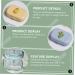 Solustrie 8-Pc Colored Contact Lenses Cases - Portable Eye Care Travel Holder & Cleaning Container - Buy Online on GoSupps.com
