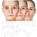 Anti Wrinkle Patches Chest Pads Silicone Neck Wrinkle Patches Forehead Wrinkle Pads for Face 11PCS - Buy Online on GoSupps.com