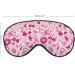 Breast Cancer Awareness Sleep Mask for Women | Adjustable Eye Shades with Elastic Strap | Comfortable & Stylish Sleeping Solution - Buy Online on GoSupps.com