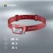 Buy Varta LED Headlamp with 3 AAA Batteries - H20 Pro Outdoor Sports Splash-Proof Dimming Function 3 Light Modes Swiveling Head Red - Buy Online on GoSupps.com