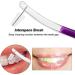5 Pack Double-Ended Orthodontic Toothbrushes - V-Trim & Interproximal Head for Braces | Multi-Color - Buy Online on GoSupps.com