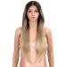 Style Icon Easy-360 Lace Wigs 28" Free Part Lace Frontal Wigs Long Straight Wig Ombre Blonde Synthetic Wig(28", SOP 22613) 28 Inch (Pack of 1) SOP 22613