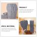 Buy 5 Pairs Wool Shoe Insoles | Winter Warm Felt Inserts for Men & Women | Soft Cushion Boot Insoles - Grey - Buy Online on GoSupps.com