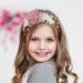 IYOU Girls Princess Headband Pink Flower Hair Bands Pearls Birthday Wedding Communion Hair Accessories for Kids - Buy Online on GoSupps.com