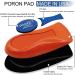 SQHT Heel Cups for Pain Relief | 3/4 Shoe Insoles for Men (8-13) | Ideal for Plantar Fasciitis Heel Spurs & Achilles Tendonitis - Shock Absorbing Comfort - Buy Online on GoSupps.com