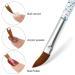 10 Piece 3D Nail Brushes Art Set with Acrylic Rhinestone Handles - Nail Painting Design Pen Brushes for Ombre and Acrylic Nail Art - Buy Online on GoSupps.com