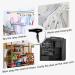 Hair Dryer Professional Ionic Hairdryer 3000W Salon Fast Blow Dryers 3 Heat 2 Speed Settings Low Noise AC Motor with Hair Nozzle Powerful Quick Drying for Home and Salon Men and Women Small Gift - Buy Online on GoSupps.com