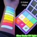 Go Ho Neon Face & Body Paint Palette - UV Glow in the Dark Water Activated Eyeliner for Halloween Makeup & Cosplay Costumes - Buy Online on GoSupps.com