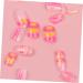 minkissy Children Fake Nail 3 Sets Nail Stickers Cartoon Nail Art Sticker Nail Art Decals Kids Art Fake Nail Kids False Nail Colorful Kids Nail Stickers Manicure Finished Nail Art Child - Buy Online on GoSupps.com