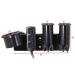 Saloniture Blow Dryer & Hair Iron Holder - 3 Outlet Salon Appliance Rack with Clamp for Easy Organization - Buy Online on GoSupps.com