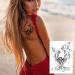 Kotbs Angel Wings Large Temporary Tattoos - 6 Sheets | Realistic Fake Tattoo for Men and Women | Long Lasting and Waterproof - Buy Online on GoSupps.com