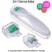 BOWKA Derma Microneedling Roller 3-in-1 Set - 600 (0.30 mm) 180 (0.25 mm) 1200 (0.50 mm) for Face and Body (Green) - Buy Online on GoSupps.com