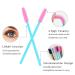 Buy 100 Pcs Silicone Mascara Wands - Disposable Eyelash Brushes for Extensions Makeup Tool Kit (Blue Handle/Pink Brush Head) - Shop Internationally - Buy Online on GoSupps.com