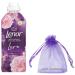 Lenor Fabric Conditioner 26 Washes 858ml Wellbeing Collection Exotic Bloom & Moonlight Lily Scent + for You: Organza Small Bag