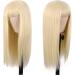 MapofBeauty Long Straight Synthetic Wig 22 Inch Heat Resistant Party Cosplay Mixed Blonde - Buy Online on GoSupps.com