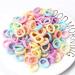 Bismarckber 100pcs Hair Ties for Toddlers Baby Girls Random Color