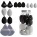 Makeup Blender Sponge Set Makeup Blender Sponge Set | Portable Makeup Puff Blender Sponges Powder Puff for Blending Foundation Cream Black - Buy Online on GoSupps.com
