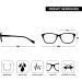 4-Pack Reading Glasses for Men & Women - Black Navy & Red Light Readers +2.00 Diopters with Spring Hinges - Buy Online on GoSupps.com