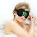 Sandzak Flag Crown Sleep Mask Eye Cover for Sleeping Blindfold with Adjustable Strap Blocks Light Night Travel Nap for Men Women - Buy Online on GoSupps.com