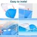 Bird Bath Box - Parakeet Shower Accessory for Pet Birds - Old Tjiko Sky Blue - Buy Online on GoSupps.com