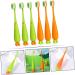 Frcolor 6-Pack Carrow Toothbrush Set for Kids - Soft Character Design for Toddler Oral Hygiene - Buy Online on GoSupps.com