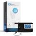 BACtrack Go Keychain Breathalyzer (Black) + 20 Breathalyzer Mouthpieces Bundle