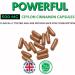 Ceylon Cinnamon Capsules 500mg x 90 - Vegan and Made in the UK - Buy Online on GoSupps.com