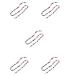 SBTRKT 5 pieces of acrylic fiber eye chain fashionable modern robust non-slip corrosion-resistant strong and does not fall off waterproof is not broken suitable for sunglasses sunglasses multicolor-72cm