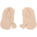 Soft Elastic Toe Separator Bunion Relief Socks - Skin Color - Buy Online on GoSupps.com