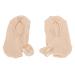 Bunion Relief Socks Bunion Pads Relief Orthopedic Sock Cushion Sleeve Splint Gel Protector Support Brace Bunion Corrector for Women and Men Relieves Bunion Pain (Skin Color)