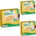 Fibre Bars - Flavour Lemon Drizzle - 90 Calories Per - High In Fibre Snack - 3 x 4 Pack - Buy Online on GoSupps.com