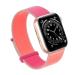 Bifeiyo Compatible with Apple Watch Band 49MM 45MM 44MM 42MM 41MM 40MM 38MM, Women Men Sport Nylon Loop Strap for iWatch Series Ultra 8 7 6 5 4 3 2 1 SE (38/40/41mm,Pomegranate) Pomegranate 38/40/41mm