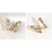 FEIlei 5 Nail Art Charms Glass Nail Rhinestones Alloy Butterfly-Nail Crystals Diamonds - Buy Online on GoSupps.com